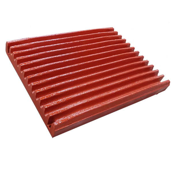 Jaw plate with corrugated tooth profile - high manganese steel casting for jaw crusher - ZHILI foundry