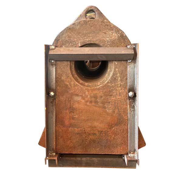 Metal crusher heavy duty casting hammer with reinforced sides and central bore - alloy steel for scrap metal shredding machine - ZHILI foundry