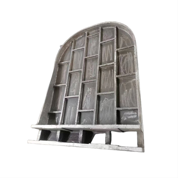 Valve plate - heat-resistant steel casting for preheater air lock system - ZHILI foundry