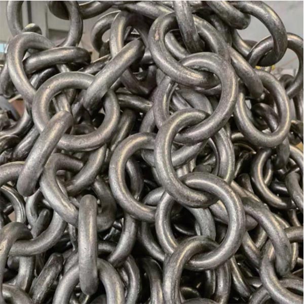 Rotary kiln heat-resistant steel chain - ZG40Cr25Ni20 casting for cement plant kiln system - ZHILI foundry