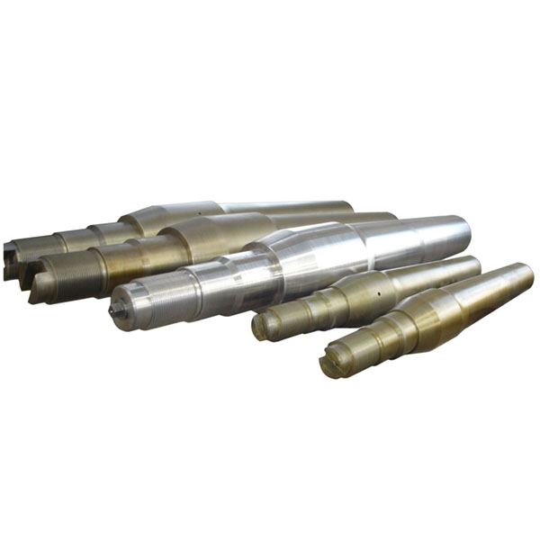 Cone crusher main shaft assortment - precision machined alloy steel stepped shafts in multiple sizes for cone crusher eccentric assembly - ZHILI foundry